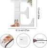 Large Wooden Letters 12 Inch Rustic Wooden Letters E for Wall Decor Home Wood Letters Sunflower Big Wood Wall Letters Decor for Living Room Bedroom Pa