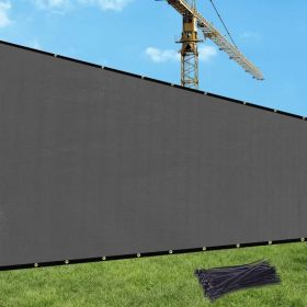 4'X50' Dark Grey HDPE Fence (Option: Defaulttitle)