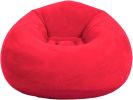 Beanless Bag Inflatable Chair, Air Sofa Outdoor Inflatable Lazy Sofa Chair No Filler,Washable Couch Bean Bag Chair Folding
