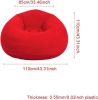 Beanless Bag Inflatable Chair, Air Sofa Outdoor Inflatable Lazy Sofa Chair No Filler,Washable Couch Bean Bag Chair Folding