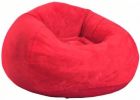 Beanless Bag Inflatable Chair, Air Sofa Outdoor Inflatable Lazy Sofa Chair No Filler,Washable Couch Bean Bag Chair Folding
